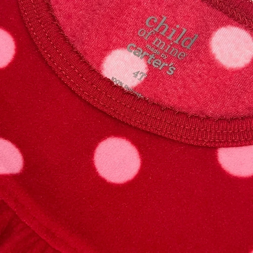 CARTER👶🏻 2 peice girl pajama  🎀 size 4T🤍